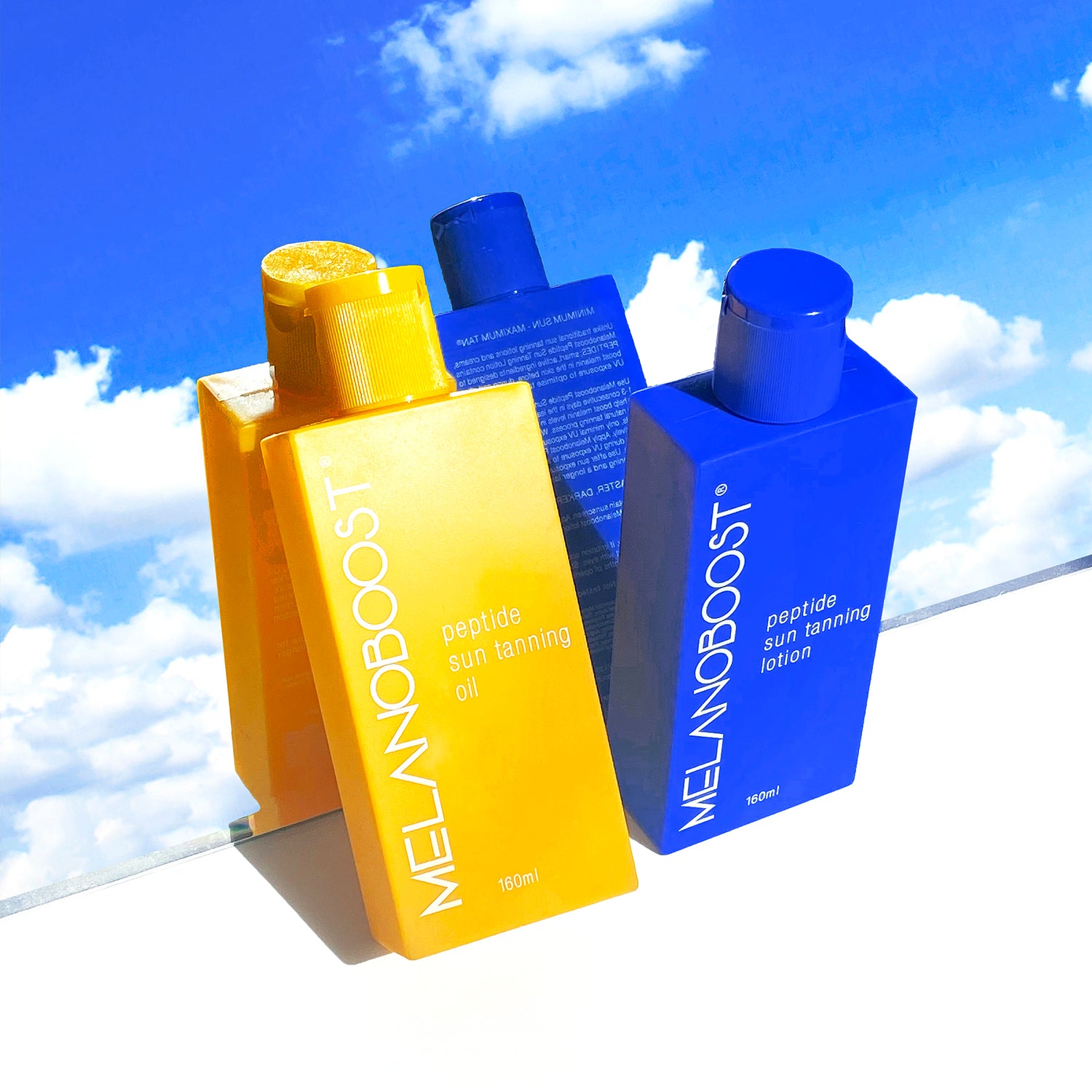 Melanoboost Peptide Sun Tanning Oil Lotion