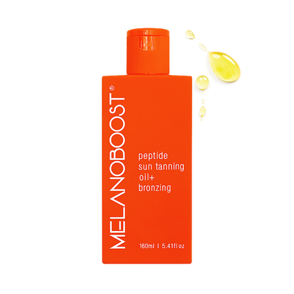 Melanoboost Peptide Sun Tanning Oil Bronzing