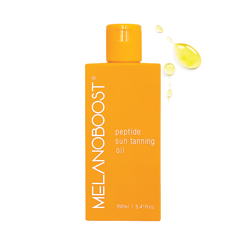 Melanoboost Peptide Sun Tanning Oil